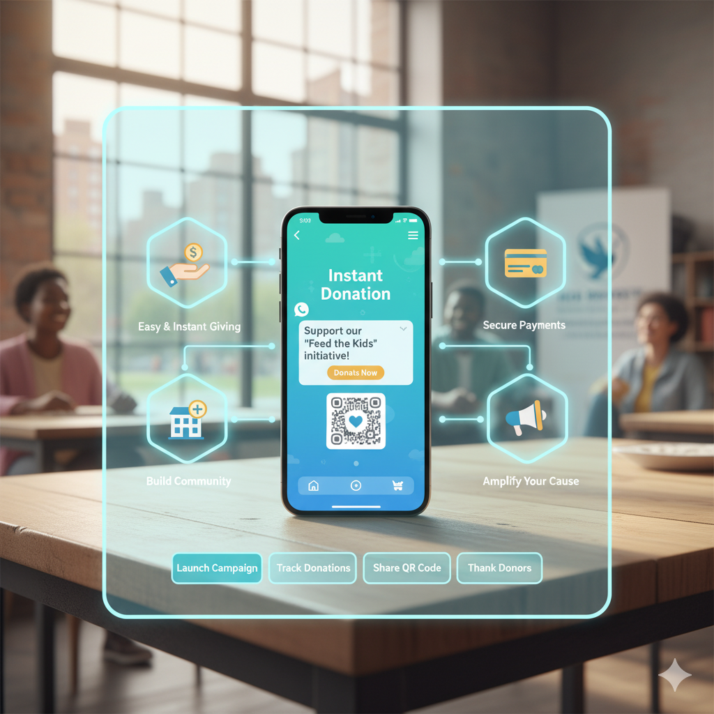 Make Giving Easy and Instant
